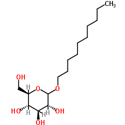 Decyl D-glucopyranoside Structure