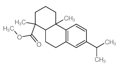 methyl 1,4a-dimethyl-7-propan-2-yl-2,3,4,9,10,10a-hexahydrophenanthrene-1-carboxylate结构式