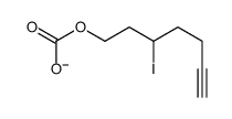 3-碘代-2-丙炔基丁酸结构式