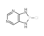 2-Chloro-2,3-dihydro-1H-(1,3,2)diazaphospholo(4,5-d)pyrimidine Structure