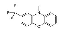 10-methyl-2-(trifluoromethyl)phenoxazine结构式