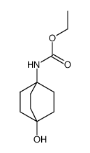 4-[N-Aethoxycarbonylamino]bicyclo[2.2.2]octan-1-ol Structure