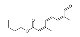 butyl 3,7-dimethyl-8-oxoocta-2,4,6-trienoate结构式