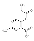(4-methyl-2-nitro-phenyl) propanoate Structure