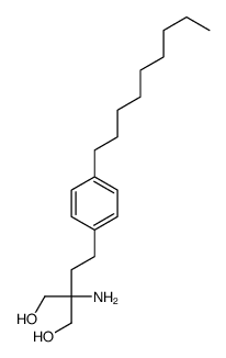 2-amino-2-[2-(4-nonylphenyl)ethyl]propane-1,3-diol Structure