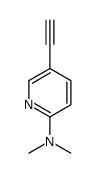 (5-乙炔吡啶-2-基)二甲基胺结构式