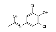 N-(3,5-dichloro-4-hydroxyphenyl)acetamide Structure