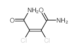 2-Butenediamide,2,3-dichloro-, (Z)- (9CI)结构式
