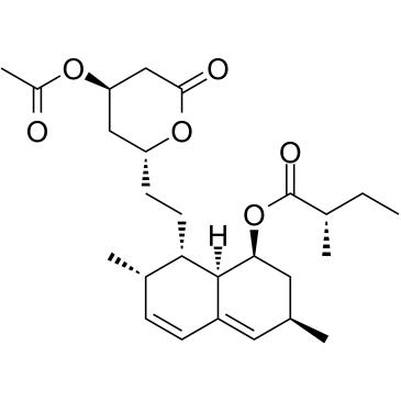 Acetyllovastatin结构式