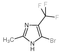 5-bromo-2-methyl-4-(trifluoromethyl)-1H-imidazole Structure