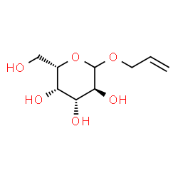 L-Galactopyranoside, 2-propenyl (9CI) structure