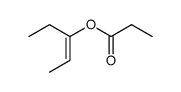 diethyl ketone enol propionate Structure