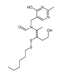 oxythiamine hexyl disulfide结构式
