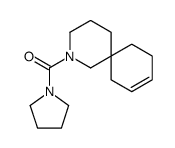 2-azaspiro[5.5]undec-9-en-2-yl(pyrrolidin-1-yl)methanone结构式