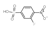 3-氟-4-硝基苯磺酸结构式