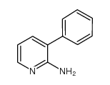 2-氨基-3-苯基吡啶结构式