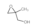 Oxiranemethanal, 2-methyl- structure