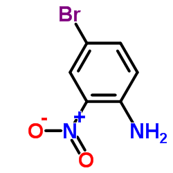 4-溴-2-硝基苯胺结构式