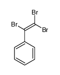 1,2,2-tribromoethenylbenzene结构式