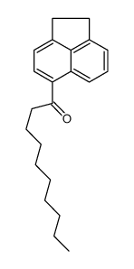 1-(1,2-dihydroacenaphthylen-5-yl)decan-1-one Structure
