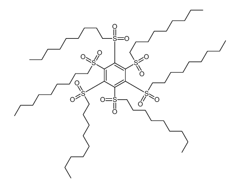1,2,3,4,5,6-hexakis(nonylsulfonyl)benzene Structure