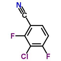 3-氯-2,4-二氟苯腈结构式