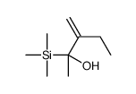 3-methylidene-2-trimethylsilylpentan-2-ol Structure