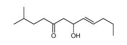 7-hydroxy-2-methyldodec-8-en-5-one Structure