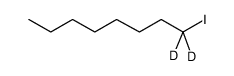 碘代正辛烷-D2结构式