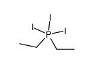 diethyl(triiodo)-λ5-phosphane Structure