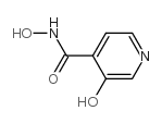 4-Pyridinecarboxamide,N,3-dihydroxy- Structure