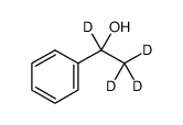 甲基苯甲醇-D4结构式