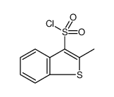 Benzo[b]thiophene-3-sulfonyl chloride, 2-methyl Structure