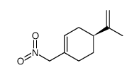 Cyclohexene, 4-(1-methylethenyl)-1-(nitromethyl)-, (S) Structure