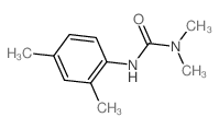 Urea,N'-(2,4-dimethylphenyl)-N,N-dimethyl- Structure