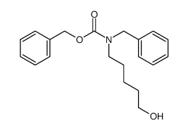 benzyl-(5-hydroxy-pentyl)-carbamic acid benzyl ester Structure