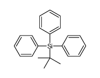 tert-butyl(triphenyl)silane结构式