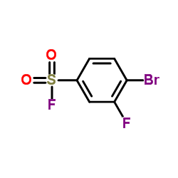 4-Bromo-3-fluorobenzenesulfonylfluoride Structure