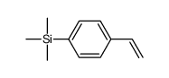 4-Trimethylsilylstyrene Structure