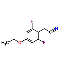 4-Ethoxy-2,6-difluorophenylacetonitrile Structure