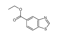 Ethyl benzo[d]thiazole-5-carboxylate Structure