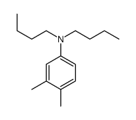 N,N-dibutyl-3,4-dimethylaniline结构式