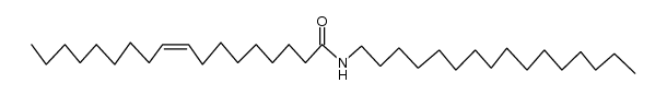 N-hexadecyl-oleamide Structure