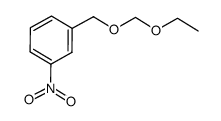 3-nitro-1-[(ethoxymethoxy)methyl]benzene结构式