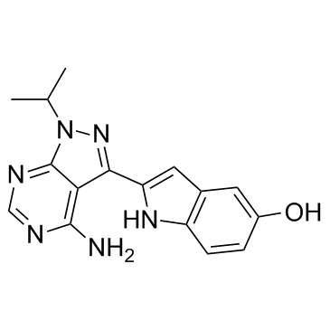 Torkinib (PP242)结构式