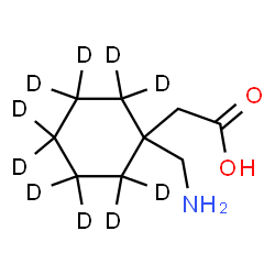 Gabapentin-D10 Structure