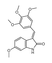 微管蛋白聚合抑制剂II结构式