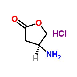 (S)-3-氨基-Y-丁内酯盐酸盐结构式