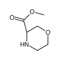 (R)-吗啉-3-羧酸甲酯结构式