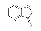 呋喃并[3,2-B]吡啶-3(2H)-酮结构式